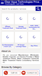 Mobile Screenshot of clearaqua.in